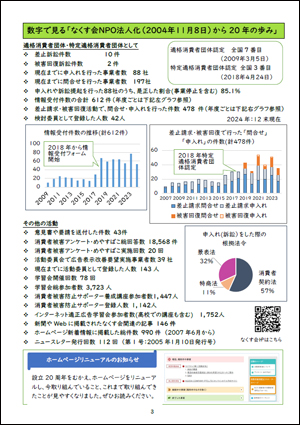 なくす会ニュースレター 第113号